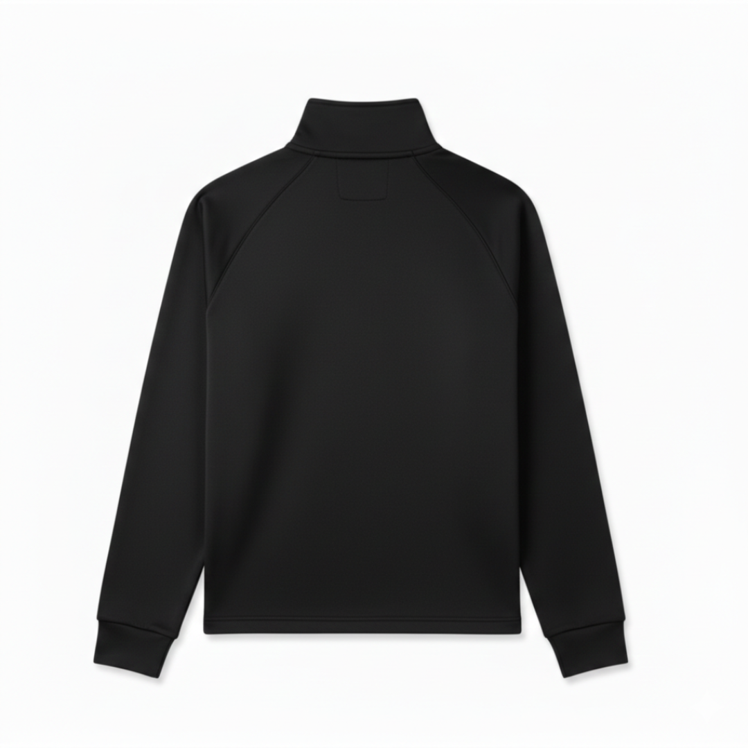 Limitless Half Zip Sweatshirt Onyx Thermal – L-132